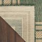 Nourison Horizon HOZ03 Green 10" x 14" Indoor/Outdoor Area Rug, , large