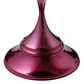 Furniture of America Gleam Round End Table in Polished Purple and Orange, , large
