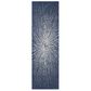 Safavieh Evoke EVK228N 2"3" x 11" Navy and Ivory Runner, , large