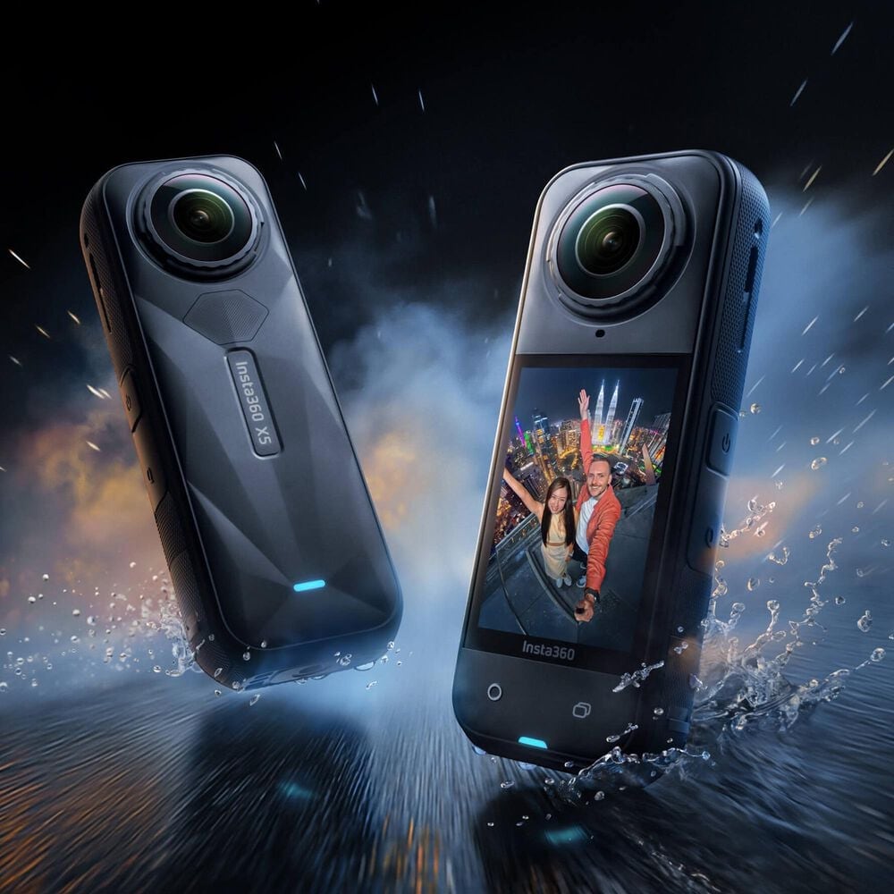 Insta360 X5 Motorcycle Multiview Bundle Action Camera in Black, , large