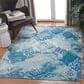 Safavieh Aria 4" x 6" Light Blue and Ivory Area Rug, , large