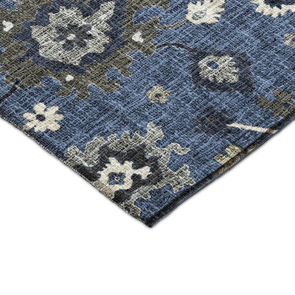 Dalyn Rug Company Portico PO6 Blue 1&#39;8&quot; x 2&#39;6&quot; Area Rug, , large