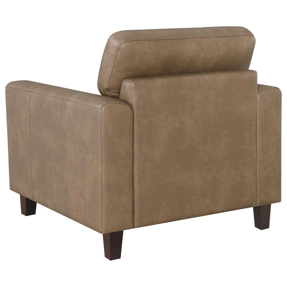 Coaster Scotland Accent Arm Chair in Brown, , large