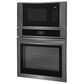 Frigidaire 30" Microwave Combination Wall Oven in Black Stainless Steel, , large