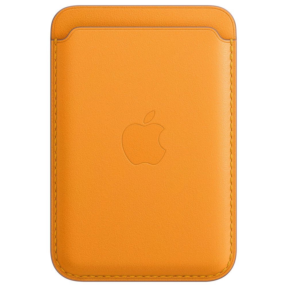Apple Leather Wallet for iPhone with MagSafe in California Poppy, , large