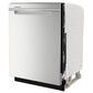 Whirlpool 24" Fully Integrated Dishwasher in Fingerprint Resistant Stainless Steel, , large