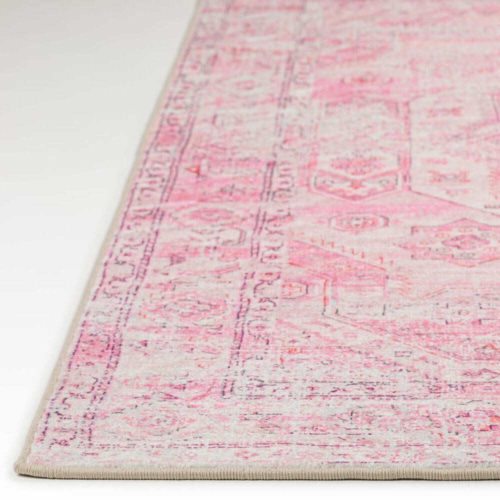 Dalyn Rug Company Jericho 2&#39;6&quot; x 12&#39; Rose Indoor/Outdoor Runner, , large