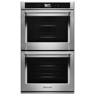 KitchenAid 30" Double Wall Oven in Stainless Steel, , large
