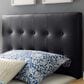 Modway Emily Upholstered Vinyl Queen Headboard in Black, , large