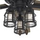 Hunter Mt. Vista 52" Ceiling Fan with LED Lights in Natural Iron, , large