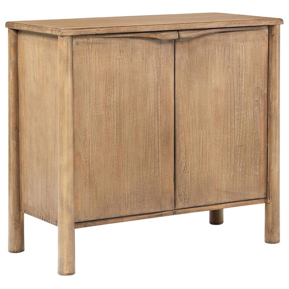 Jennifer Taylor Home Nolan 38" 2-Door Accent Cabinet in Antique Natural Brown, , large