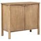 Jennifer Taylor Home Nolan 38" 2-Door Accent Cabinet in Antique Natural Brown, , large