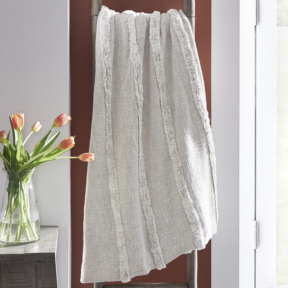 Ashley Samsen 50&quot; x 60&quot; Throw Blanket in Natural Linen, , large