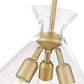 Golden Lighting Malta 3-Light Pendant in Brushed Champagne Bronze, , large