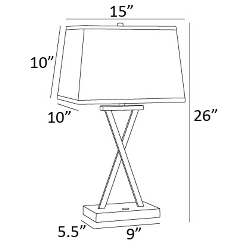 Lite Source Maisie Table Lamp in Black &#40;Set of 2&#41;, , large