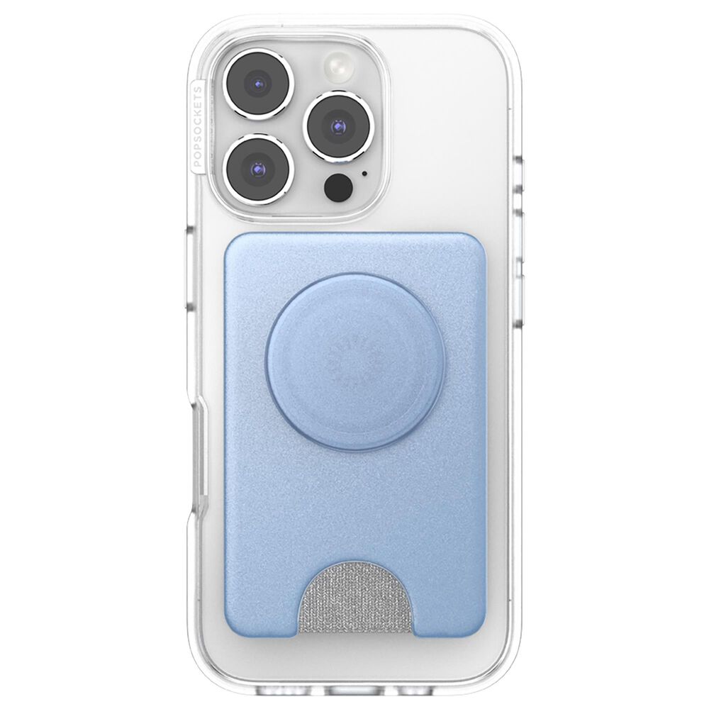 PopSockets Magsafe PopWallet Plus in Metallic Frost, , large