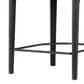 Four Hands Hawkins Counter Stool in Sonoma Black Top Grain Leather, , large