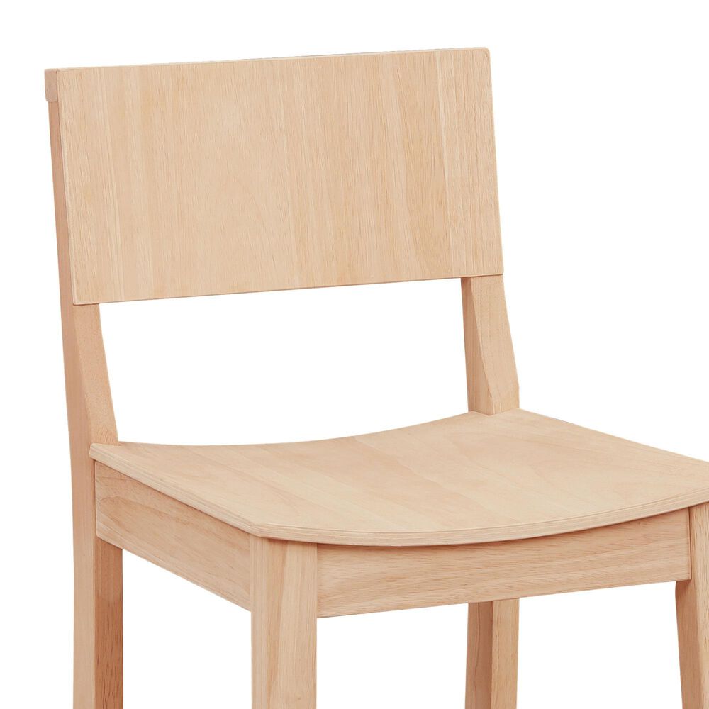 Linon Home Decor Devin Counter Stool in Unfinished (Set of 2), , large