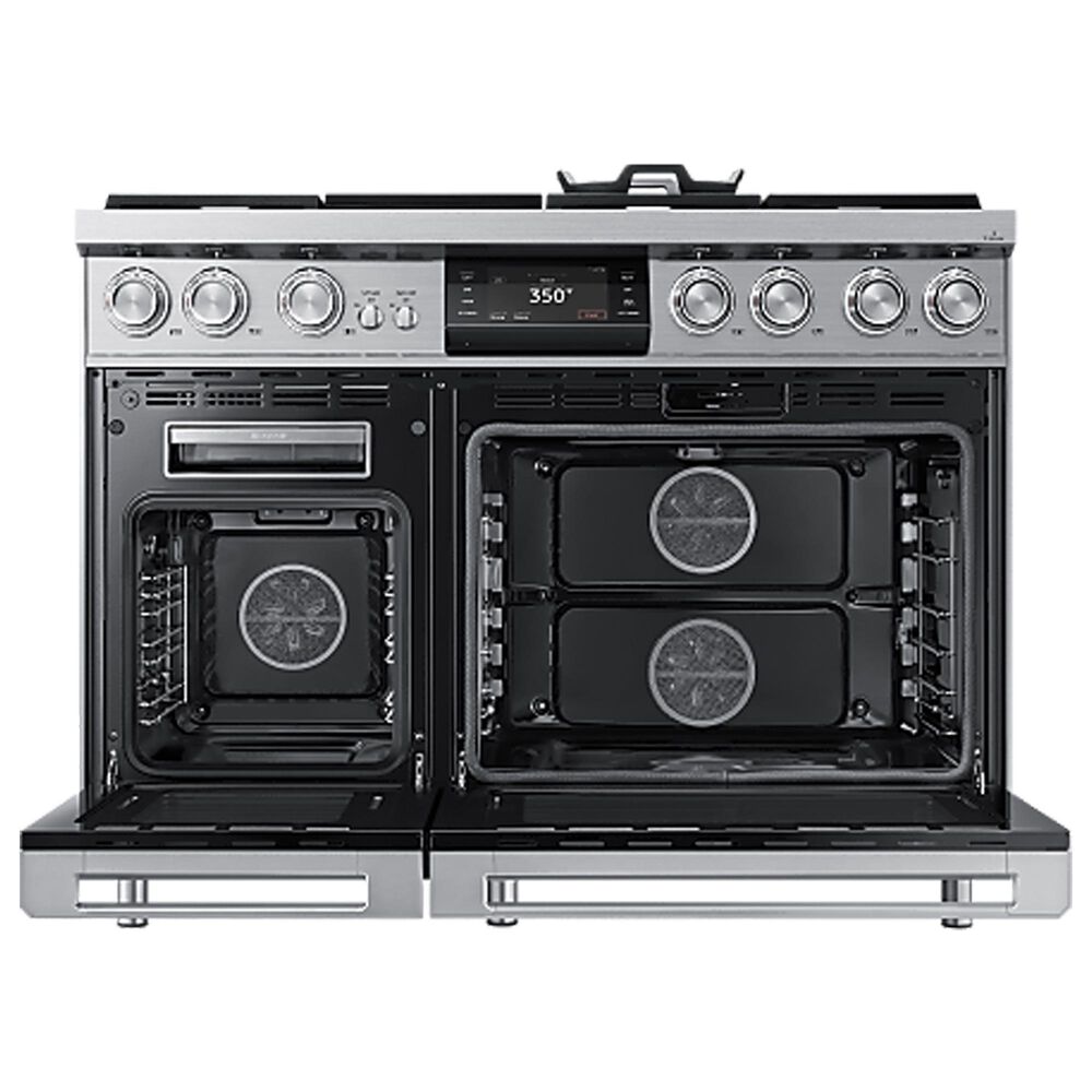 Dacor 48" Professional Dual Fuel Range in Silver Stainless Steel, , large