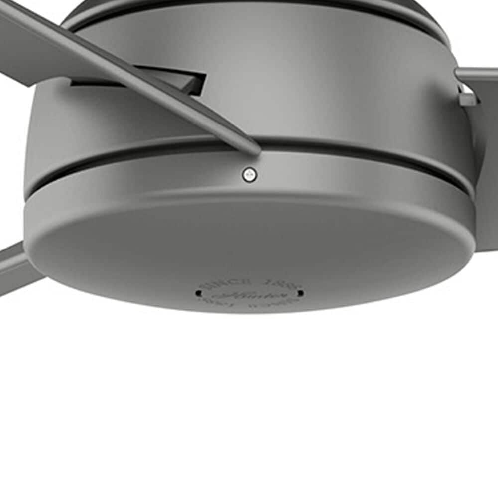 Hunter Trimaran 52&quot; Outdoor Ceiling Fan in Matte Silver, , large