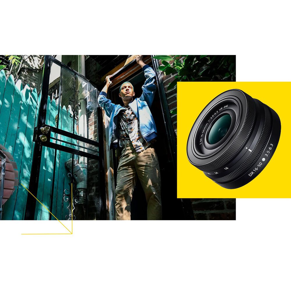 Nikon Creator's Kit with Z50 Digital SLR Cameras and Z DX ...