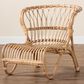 Baxton Studio Alaya Accent Chair in Natural Brown, , large