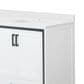 Lexora Home Ziva 60" Double Bathroom Vanity in White with 2 cm White Quartz Top and Rectangular Sinks, , large