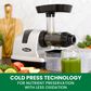 Excalibur All-in-One Nutrition System Cold Press Juicer in Silver, , large
