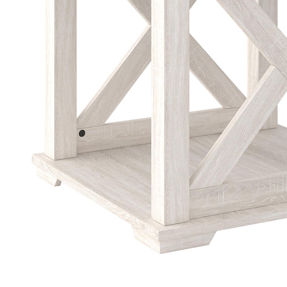 Signature Design by Ashley Dorrinson Square End Table in Gray and