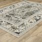 Oriental Weavers Hastings HA04U 5"3" x 7"6" Ivory Area Rug, , large
