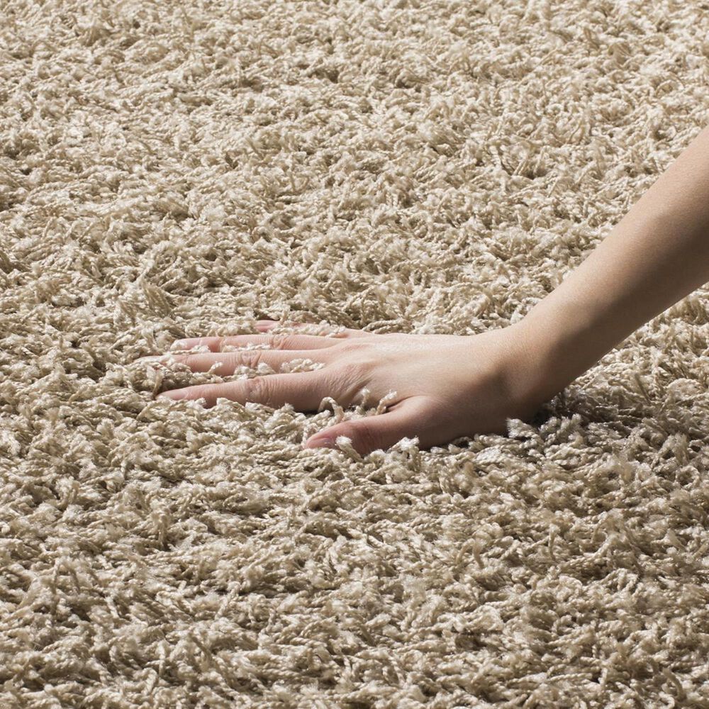 Safavieh Athens Shag SGA119G-8 8&#39; x 10&#39; Beige Area Rug, , large
