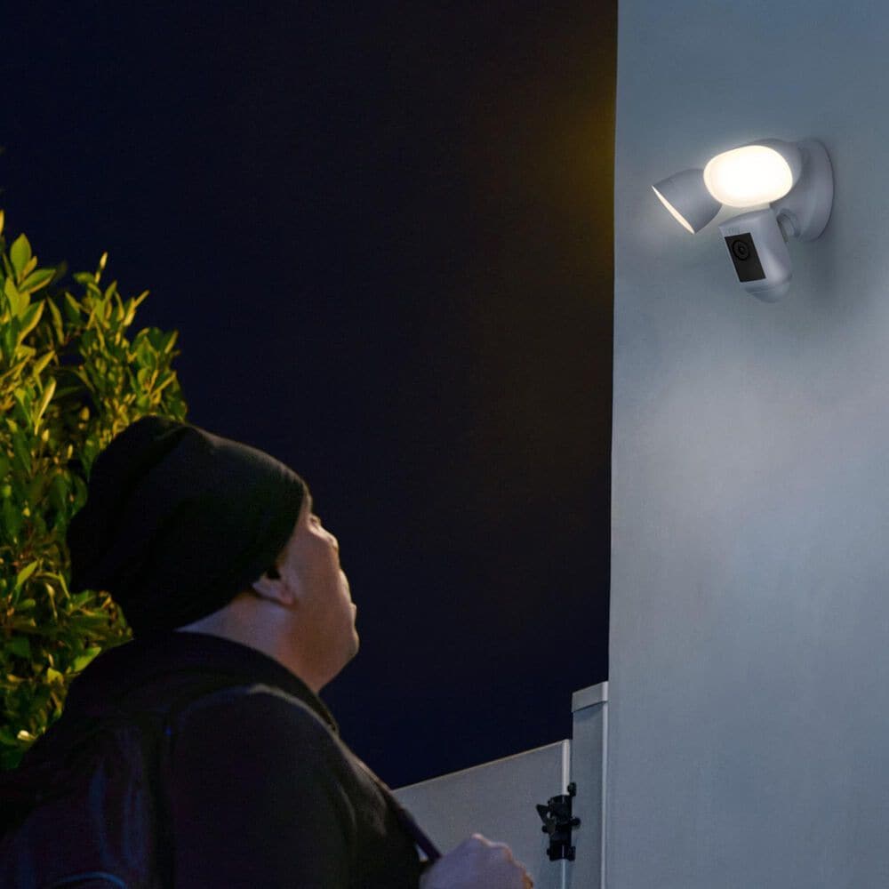 Ring Floodlight Outdoor Pro Camera in White, , large