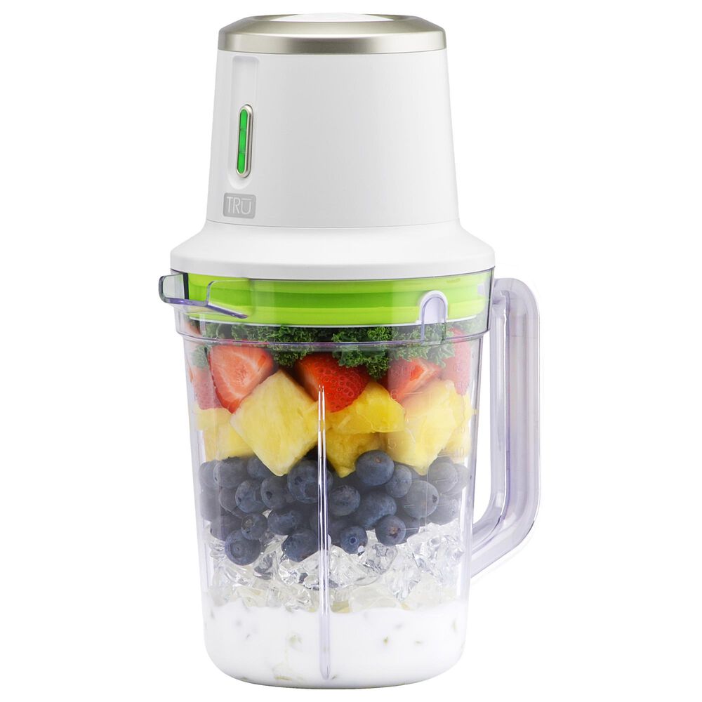 Kitchen Selectives TRU 6-Cup Chopper and Party Blender Combo Set in White, , large