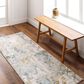 Surya Dresden Taupe, Off-White, Dusty Sage, Deep Teal, Light Gray, Mustard and Ink Blue 2"7" x 10" Runner, , large