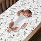 Lambs and Ivy Patchwork Jungle 4-Piece Crib Bedding Set in Heather Gray, Creamy and White, , large