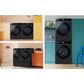 Samsung Bespoke 5.3 Cu. Ft. Front load Washer with Super Speed Wash and AI Smart Dial in Brushed Black, , large