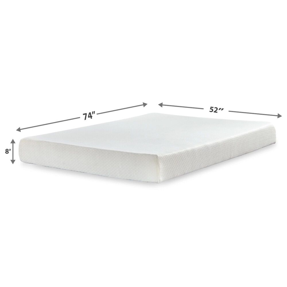 Ashley Chime 8&quot; Medium Tight Top Full Mattress, , large