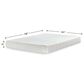 Ashley Chime 8" Medium Tight Top Full Mattress, , large