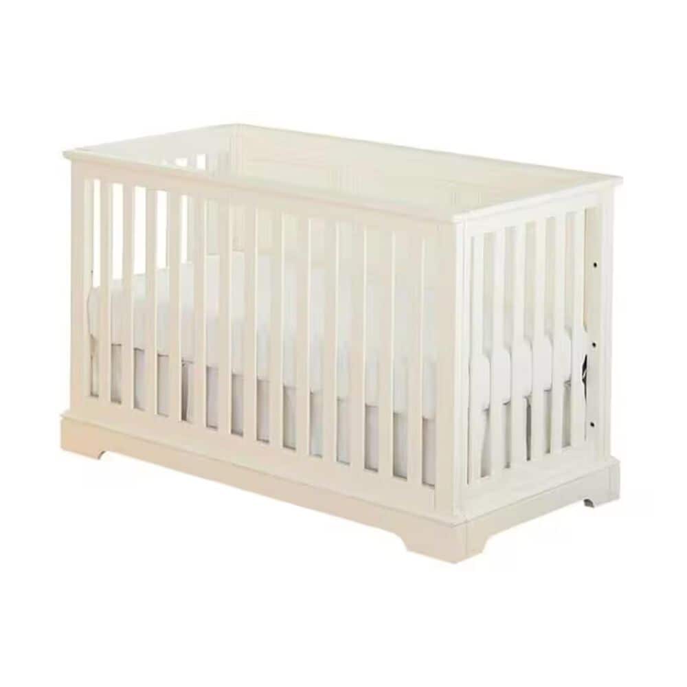 Eastern Shore Island 4-In1 Convertible Crib in Chalk, , large