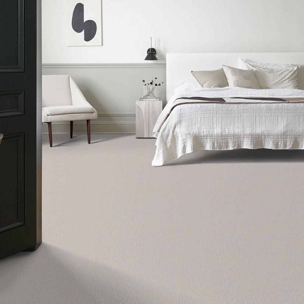 Shaw Canvas Comfort Carpet in Whitewashed Frame, , large