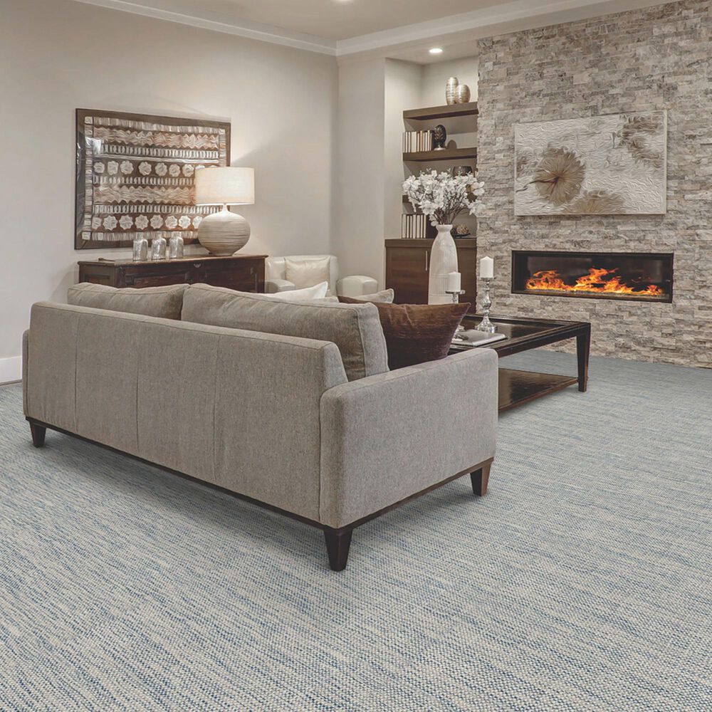 Stanton Saunders Beach Carpet in Ocean, , large