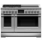 Fisher & Paykel 48" Professional Hybrid Range with Liquid Propane in Stainless Steel, , large