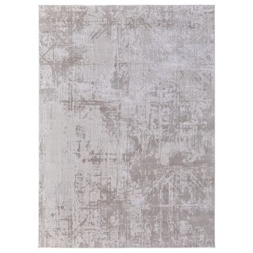 Feizy Prasad 5" x 8" Ivory and Beige Area Rug, , large