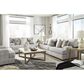 Signature Design by Ashley Mercado Stationary Sofa in Pewter Grey, , large