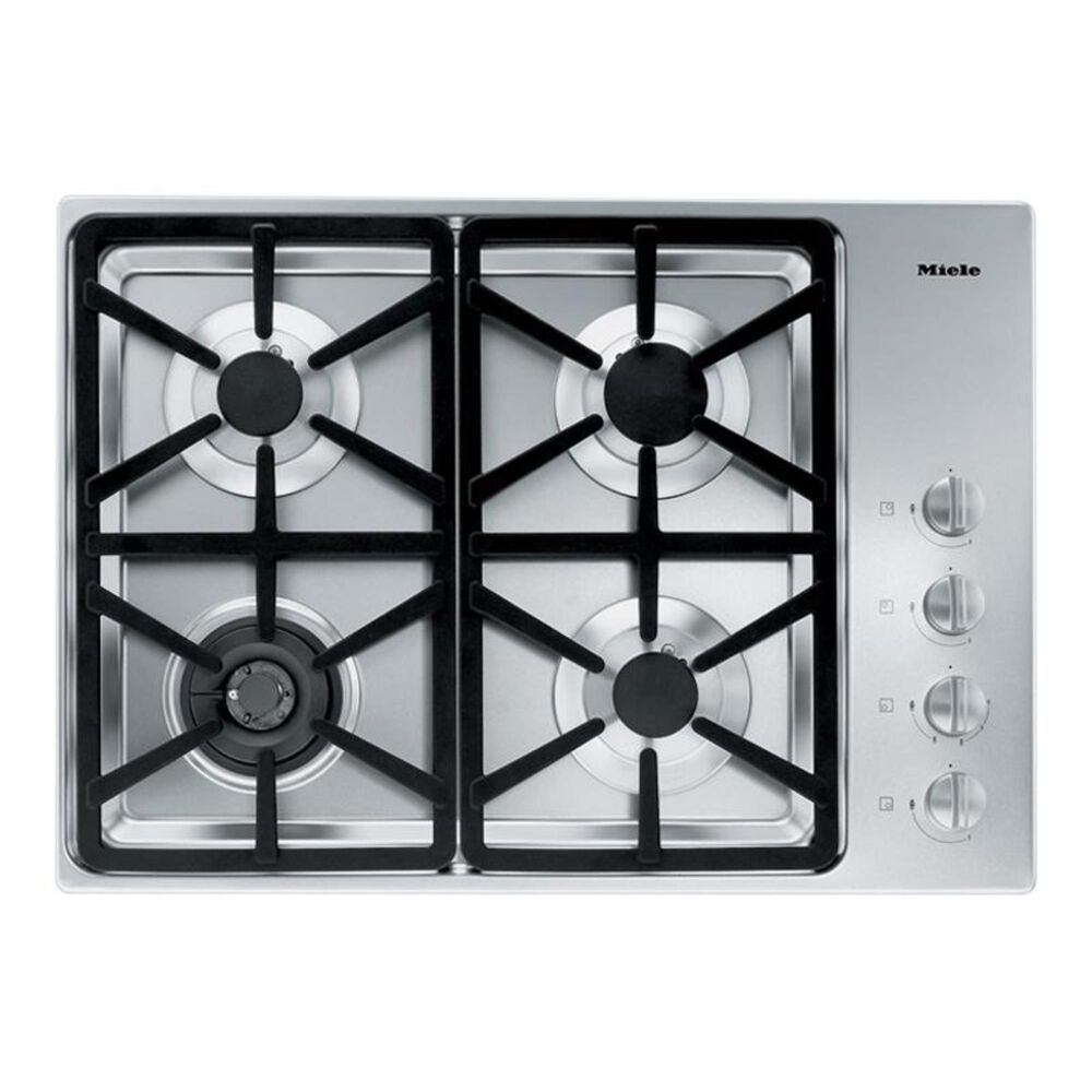 Miele 30" Stainless Steel Gas Cooktop, , large