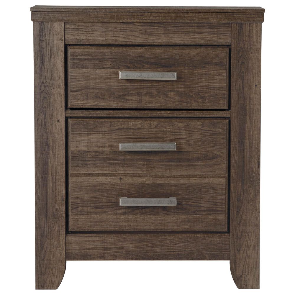 Ashley Juararo 2 Drawer Nightstand in Dark Brown, , large