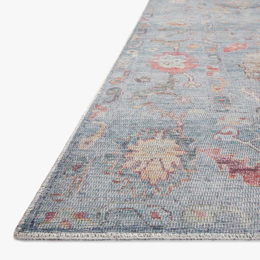 Loloi II Elysium 2&#39; x 5&#39; Denim and Multicolor Runner, , large