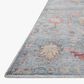 Loloi II Elysium 2" x 5" Denim and Multicolor Runner, , large