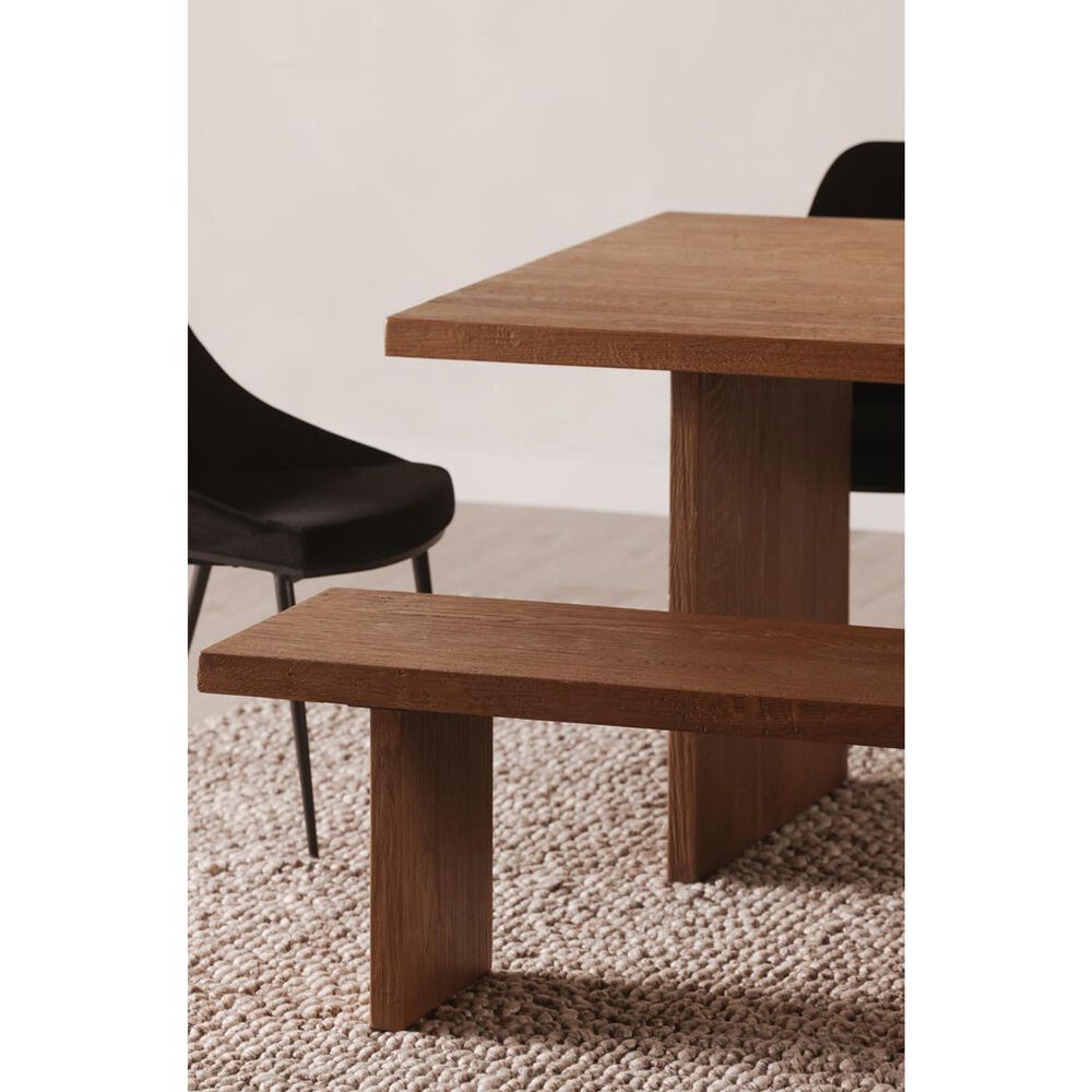 Moe&#39;s Home Collection Koshi Dining Bench in Sand Grey, , large