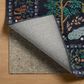 Loloi Canopy Peacock Forest Charcoal 8"6" x 11"6" Area Rug, , large